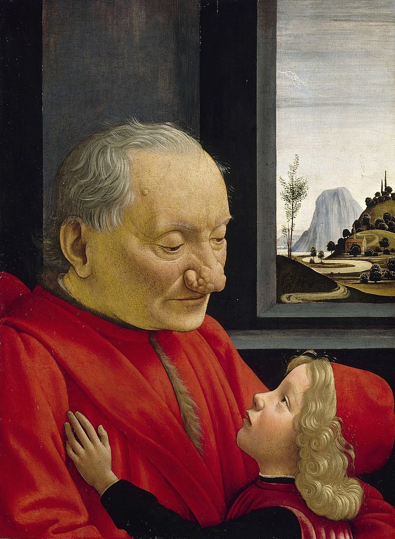 Portrait d'un vieillard et d'un jeune garçon